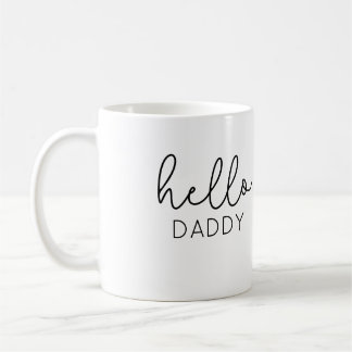Hello Daddy Expecting Surprise Mug