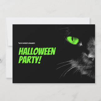 Hello Darkness Green Eyes Halloween Save The Date