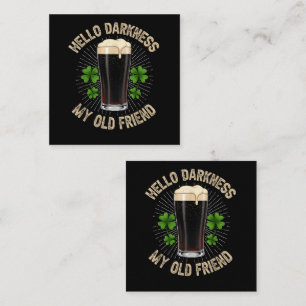 Hello Darkness My Old Friend Card