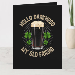 Hello Darkness My Old Friend Card