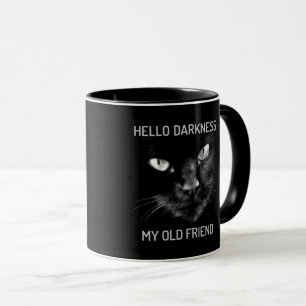 Hello Darkness My Old Friend Cat - V2 Mug