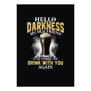 Hello Darkness My Old Friend Photo Print