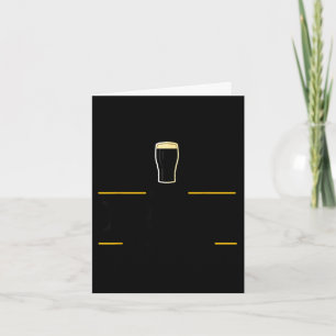Hello darkness old friend irish beer st. patrick's card
