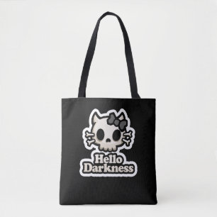 Hello Darkness Tote Bag