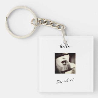 Hello Darlin' Keychain