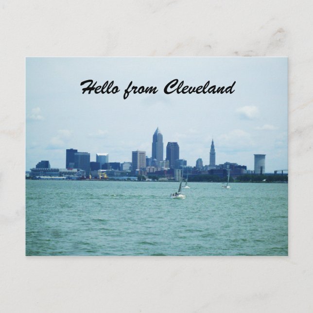 HELLO DE CLEVELAND carte postale (Devant)