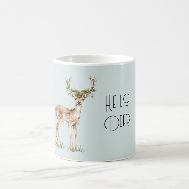 Hello Deer Coffee Mug (Center)