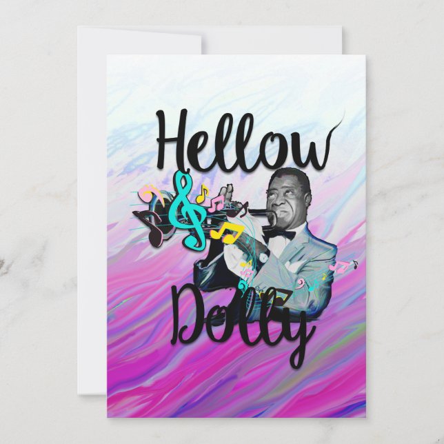 Hello Dolly Invitation (Front)