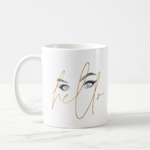 Hello Eyes Coffee Mug