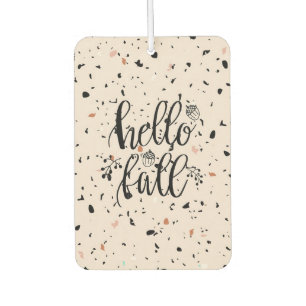 "Hello Fall" Air Freshener