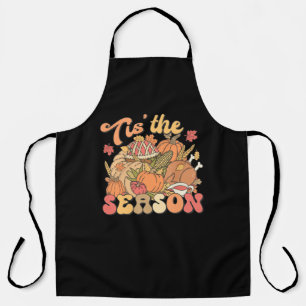 Hello Fall Autumn Leaves Cozy Seasonal Fall Apron