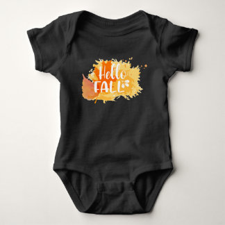 Hello Fall Baby outfit/Toddler tee