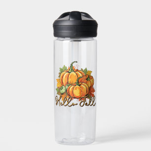 Hello Fall – Cozy Pumpkin Patch Water Bottle