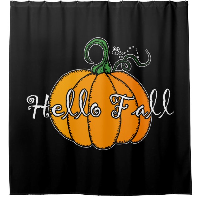 Hello Fall  Fall Pumpkin Hellow Pumpkin (Front)