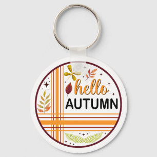 Hello! FALL Keychain