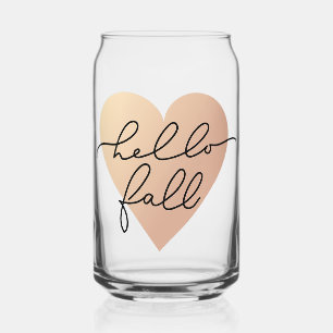 Hello Fall Love Heart