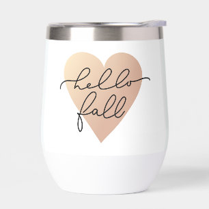 Hello Fall Love Heart