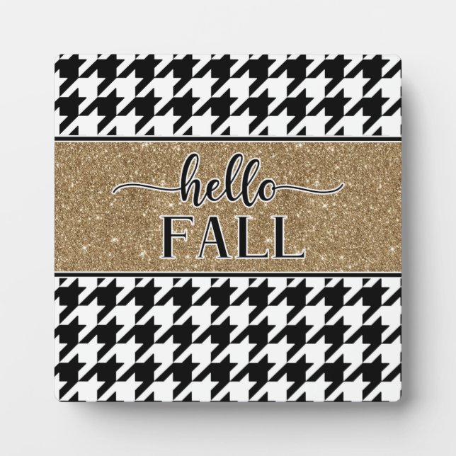 Hello Fall Plaque (Front)