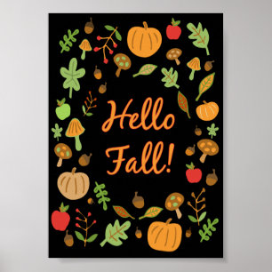 Hello Fall! Poster