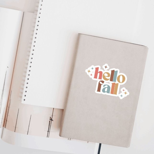 Hello Fall Retro Typography (Creator Uploaded)