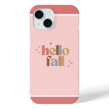 Hello Fall Retro Typography