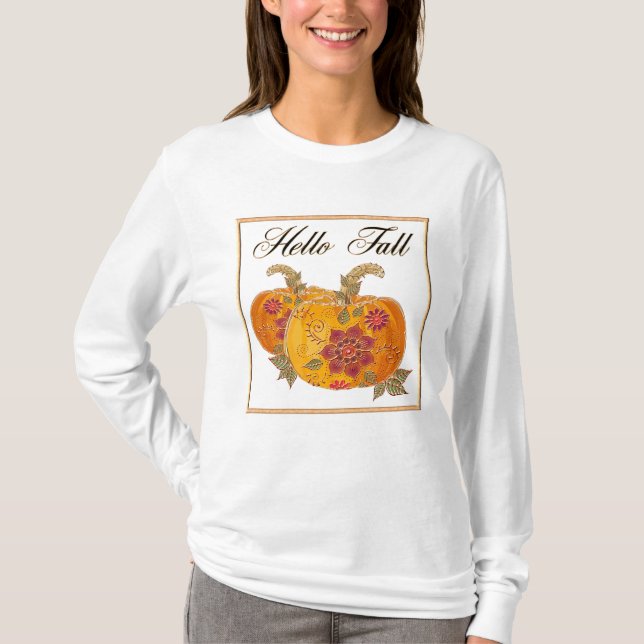 Hello Fall T-Shirt (Front)