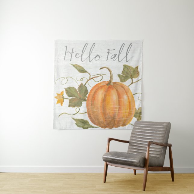 Hello Fall Tapestry (In Situ (Horizontal))