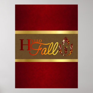 Hello fall Unitarian Universalism Poster
