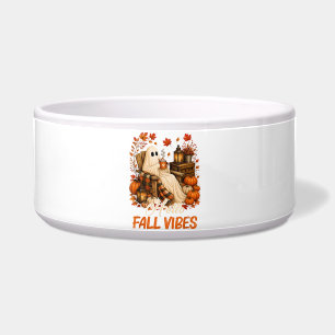 Hello Fall Vibes Ghost Cute Autumn Pumpkin