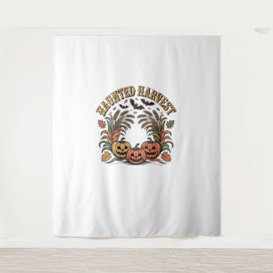 Hello Fall Vibes  Pumpkin Tapestry