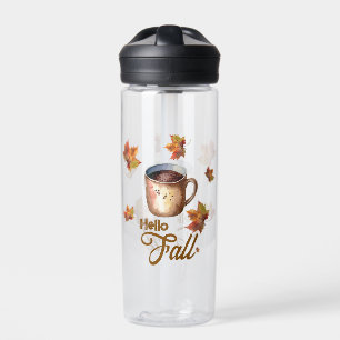 Hello fall water bottle