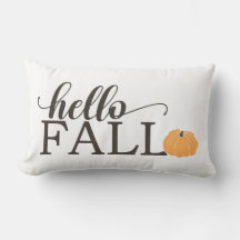 Hello Fall with Pumpkin