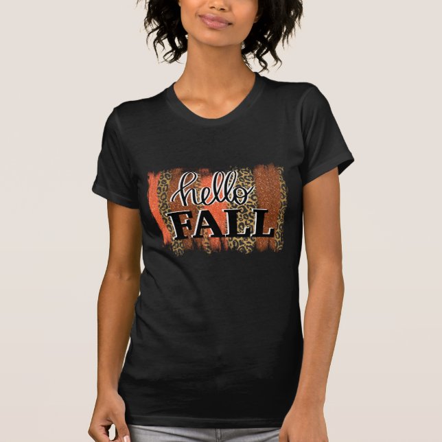 Hello Fall Women's T-Shirt (Front)