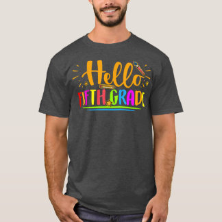 Hello Fifth Grade Shirt 5th Grade Back to School T