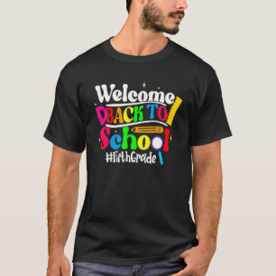 Hello Fifth Grade Team 5th Grade Back to School Te T-Shirt