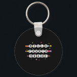 Hello Fourth Grade Friendship Bracelet Back To Sch Keychain<br><div class="desc">Hello Fourth Grade Friendship Bracelet Back To School Groovy</div>