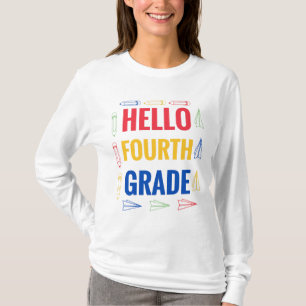 Hello Fourth Grade T-Shirt