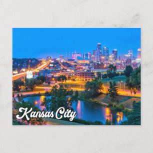 Hello From Beautiful Kansas City, Missouri, USA Postcard