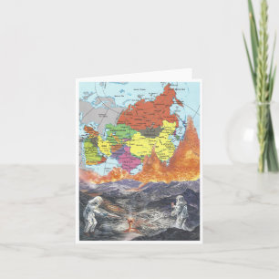 Hello from far away card