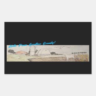 Hello From Goodhue County Sticker