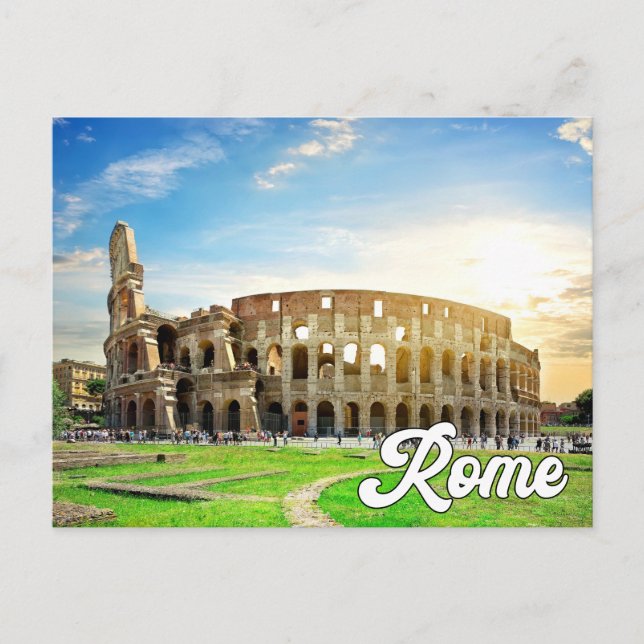 Hello From Rome, Italy Postcard (Front)