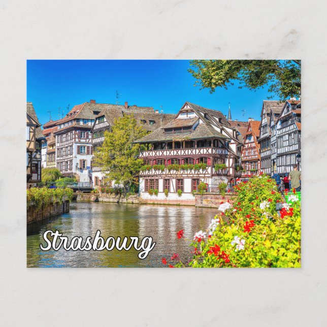 Hello From Strasbourg, France Postcard (Front)