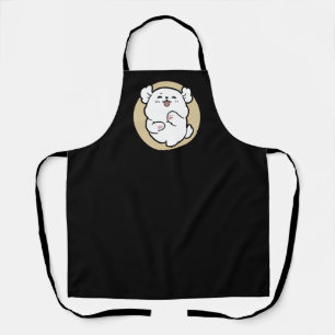 Hello from the Barked Side – Cute Dog Design Apron