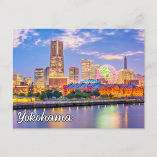 Hello From Yokohama, Japan Postcard