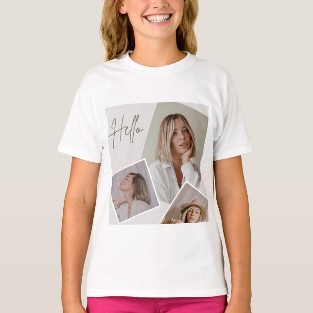 hello girls image T-Shirt (Front)