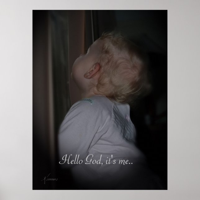 Hello God, It's me.. Poster (Front)
