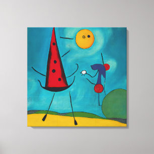 Hello Good Morning Canvas Print