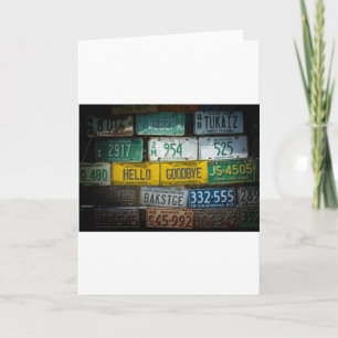 Hello Goodbye Card