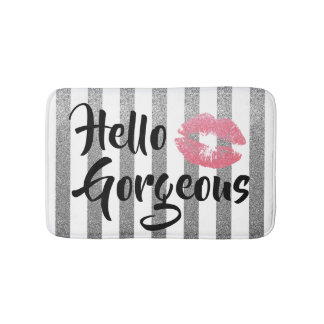 Hello Gorgeous Bath Mat
