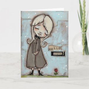 Hello, Gorgeous! - Blank Inside Card